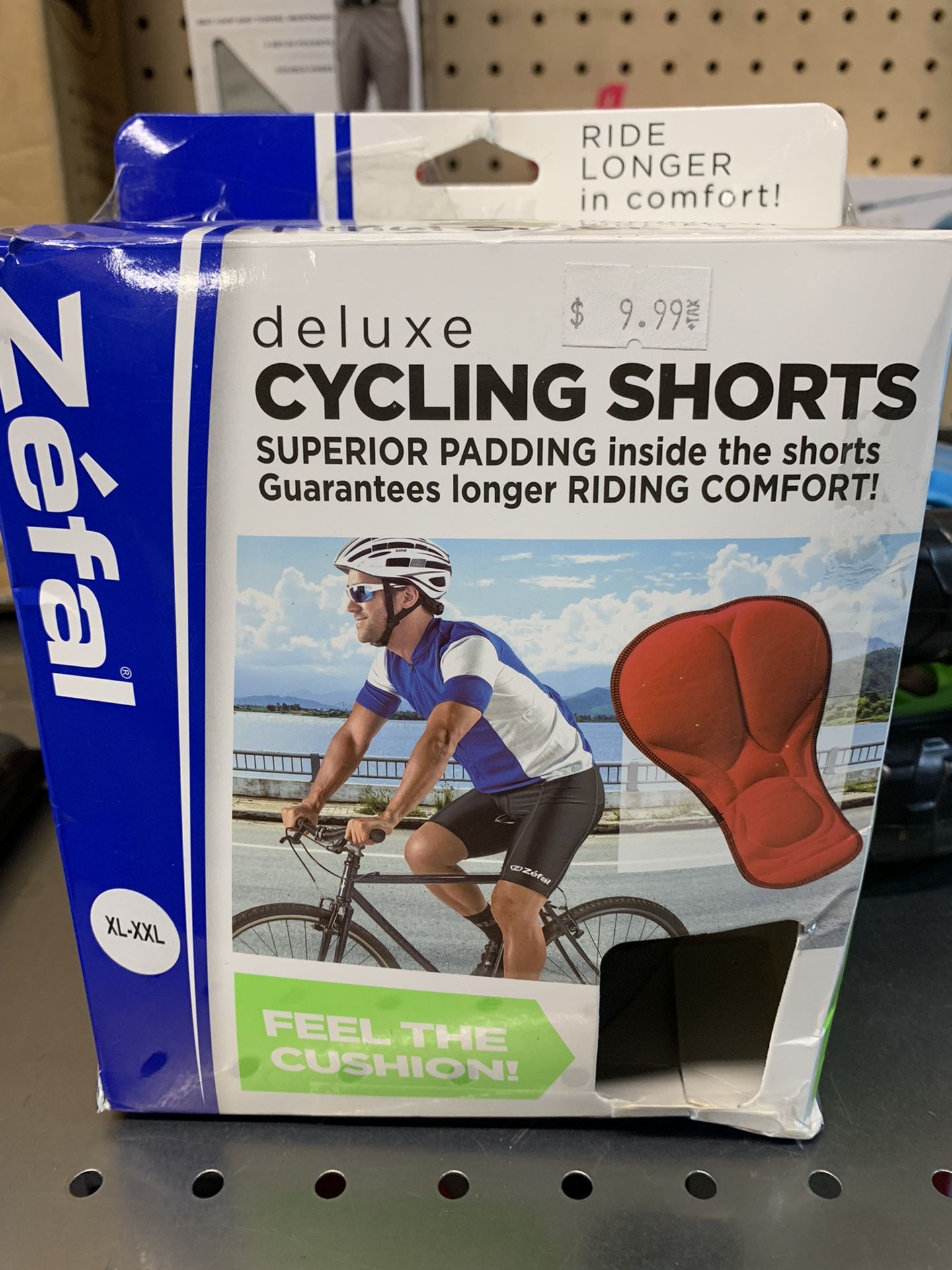 Zefal Comfort Bike Shorts (Unisex, Black, Extra Large-2 Extra Large, 36-40 In.)