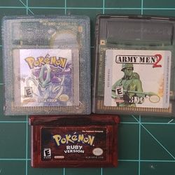 Gameboy Games And Accessories