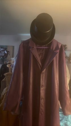 Joker Purple Coat & Black Hat