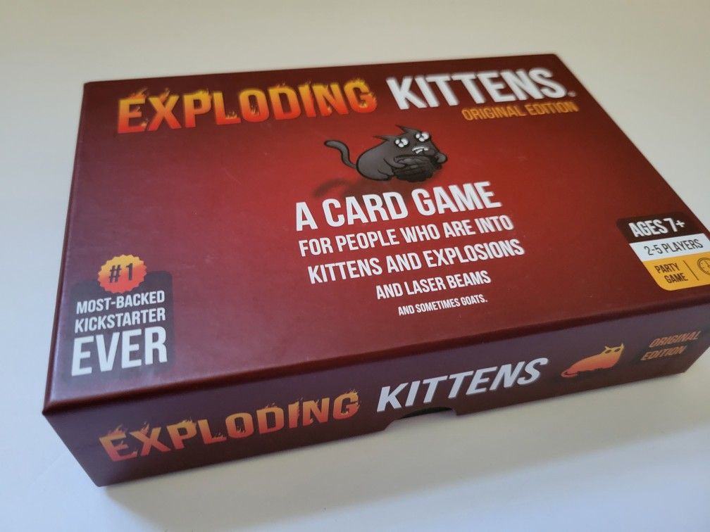 Exploding Kittens Card Game Funny Party Game