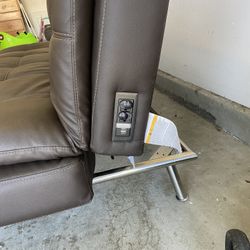 Leather Couch Recliner
