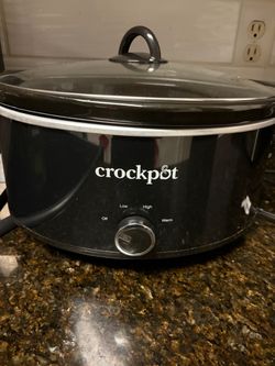 Crock-Pot Slow Cooker Black