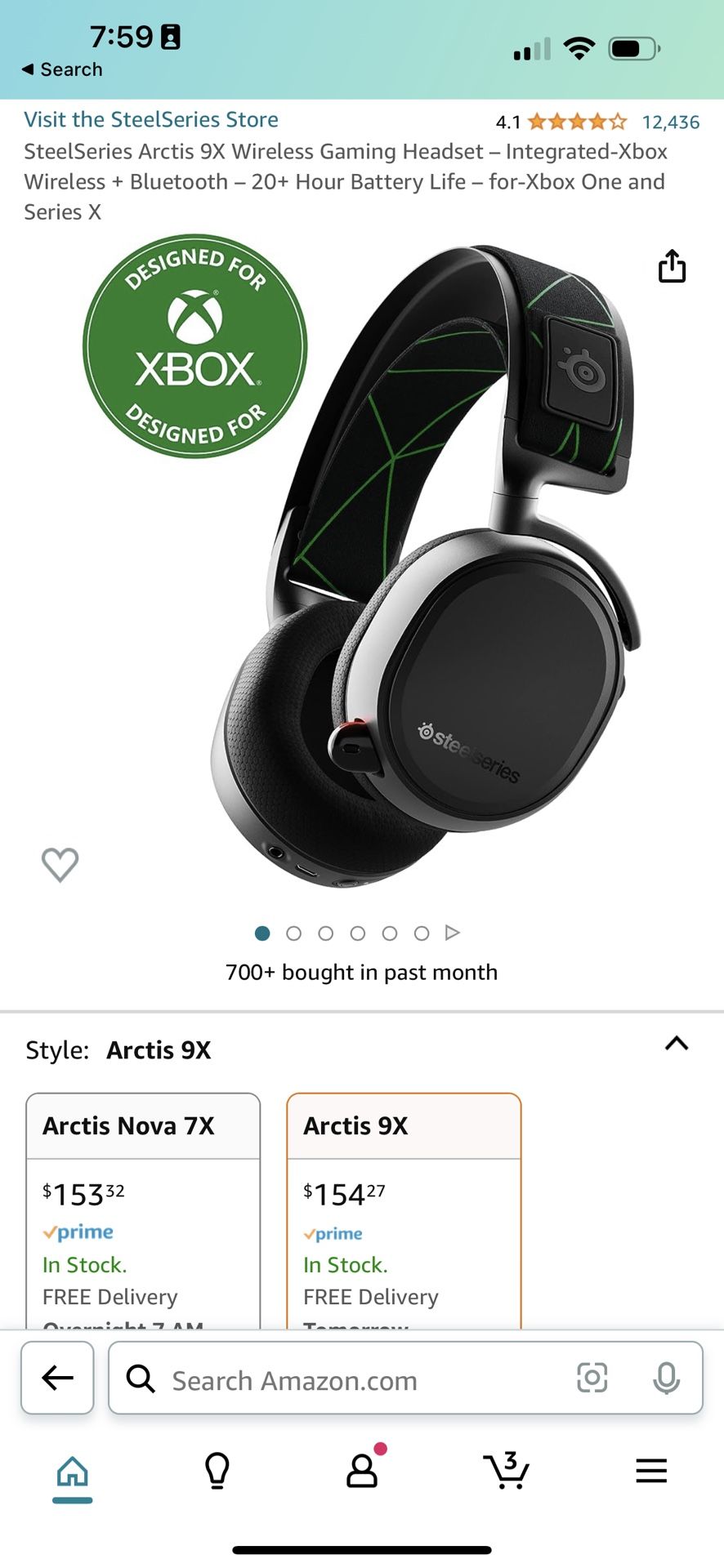 Arctis 9x in online stock