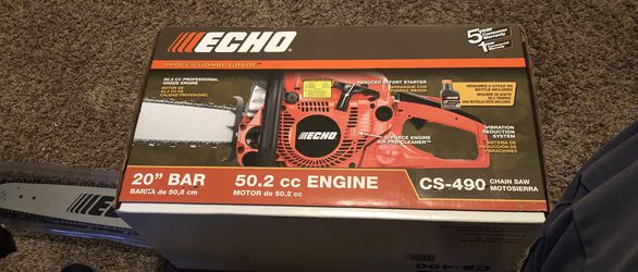 Brand New 20” Echo Chainsaw