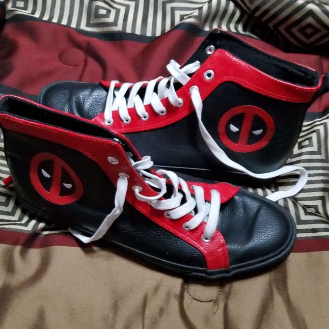 Deadpool Shoes - Size 12 for Sale in Las Vegas, NV - OfferUp