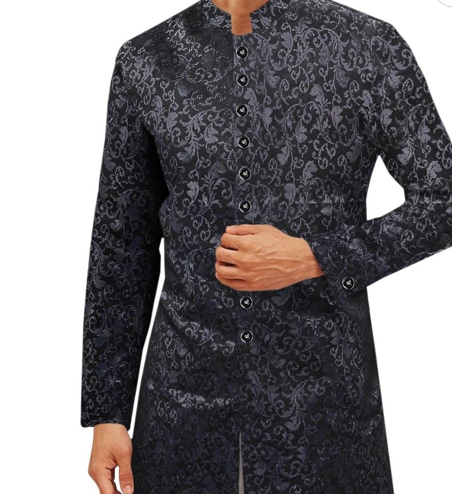 Mens Kurta Sherwani Coat - Size: xxl