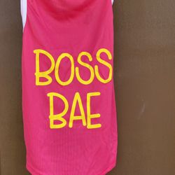 Dog T-Shirt  Boss Bae 