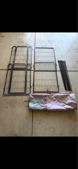 Dog Playpen and tent