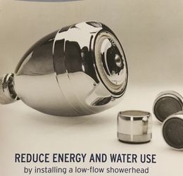 Shower head and faucet aerator kit