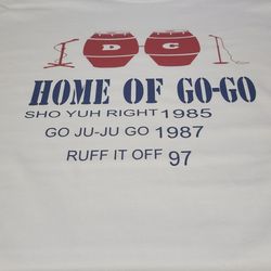 Dc home of go-go shirt