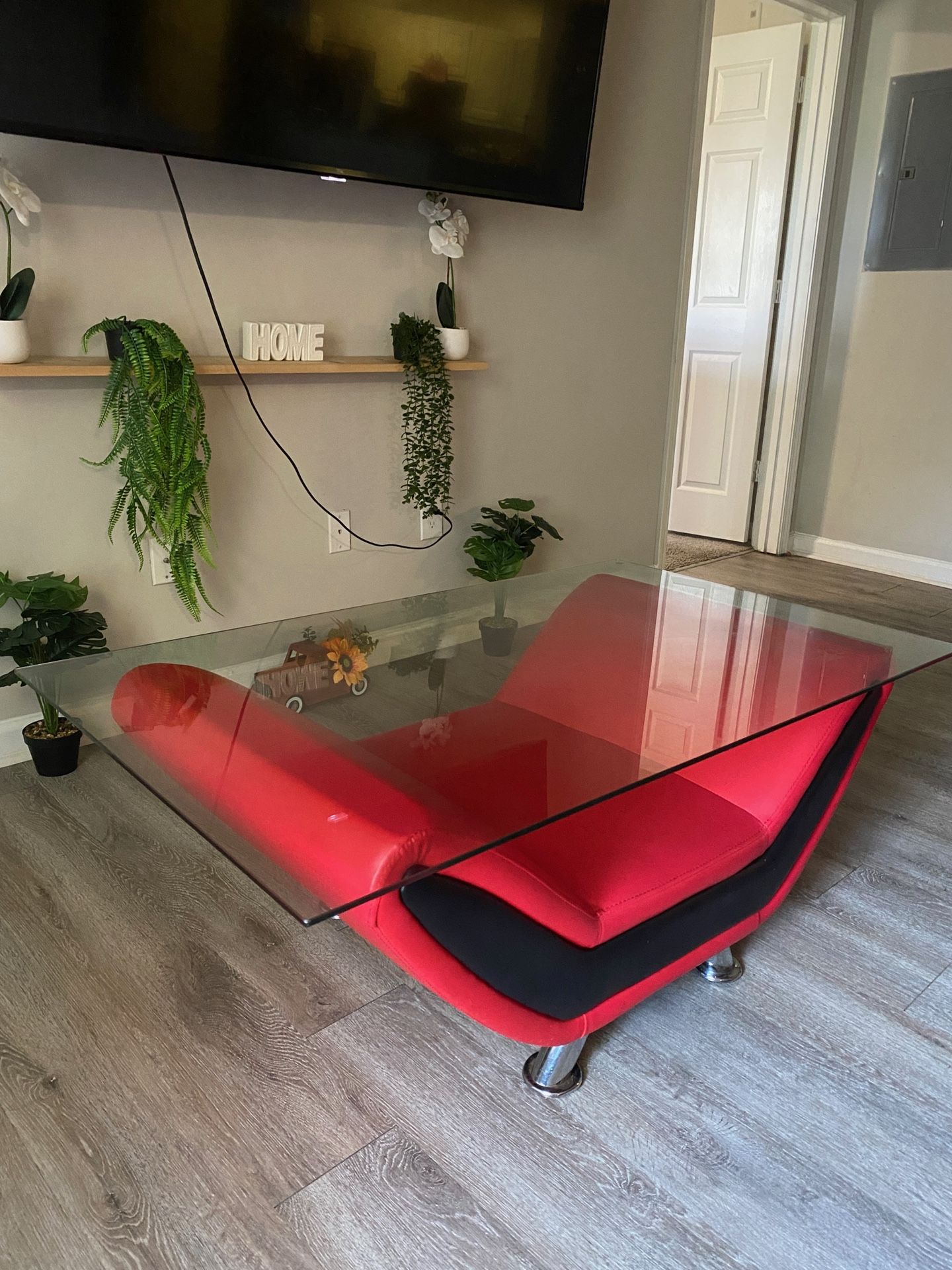 Red Coffee Table