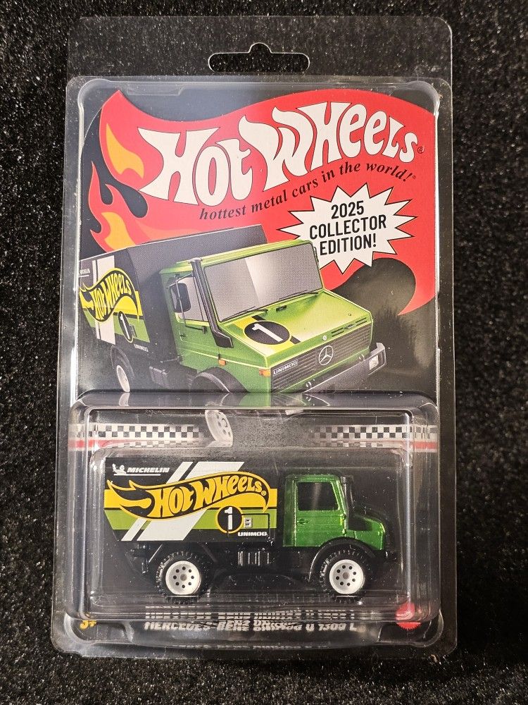 2025 Hot Wheels RLC Mercedes-Benz Unimog U 1300 L Collector Edition ⭐️Mail-Away⭐️