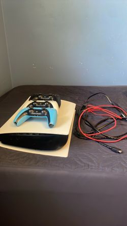 Playstation 5 No Disk Tray with Controller