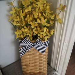 Fake Plant W/ Basket