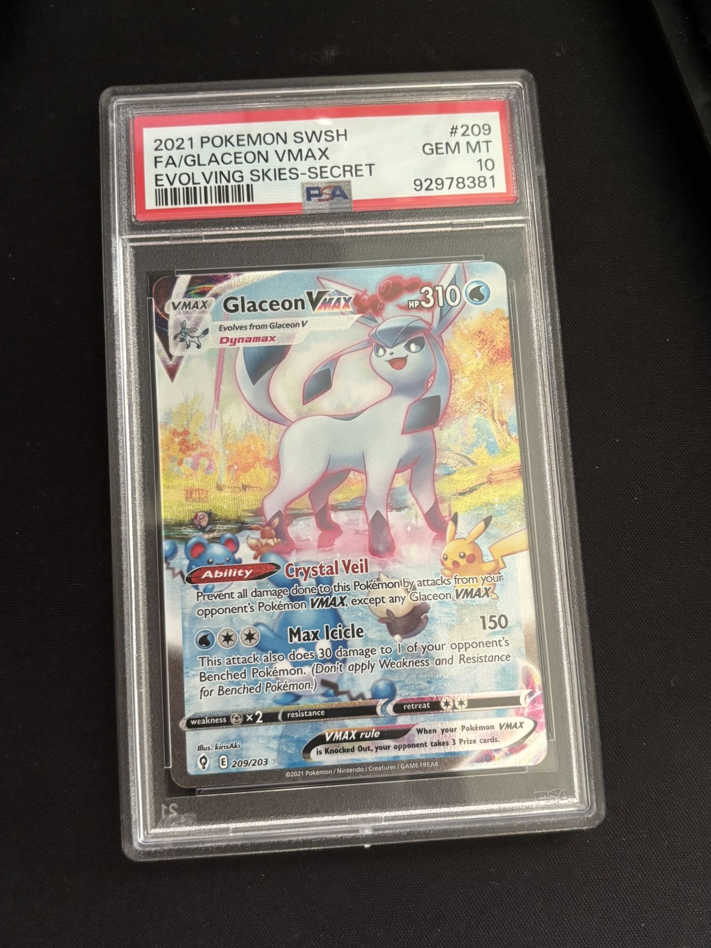 Glaceon Vmax Alt Art