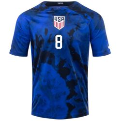 States United  Soccer Jersey Mckennie #8 Nike Jersey Size L