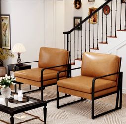 SET OF 2 Bouk 25.6” wide Armchairs - brand new