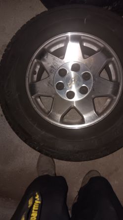 Stock Chevy Rimes 