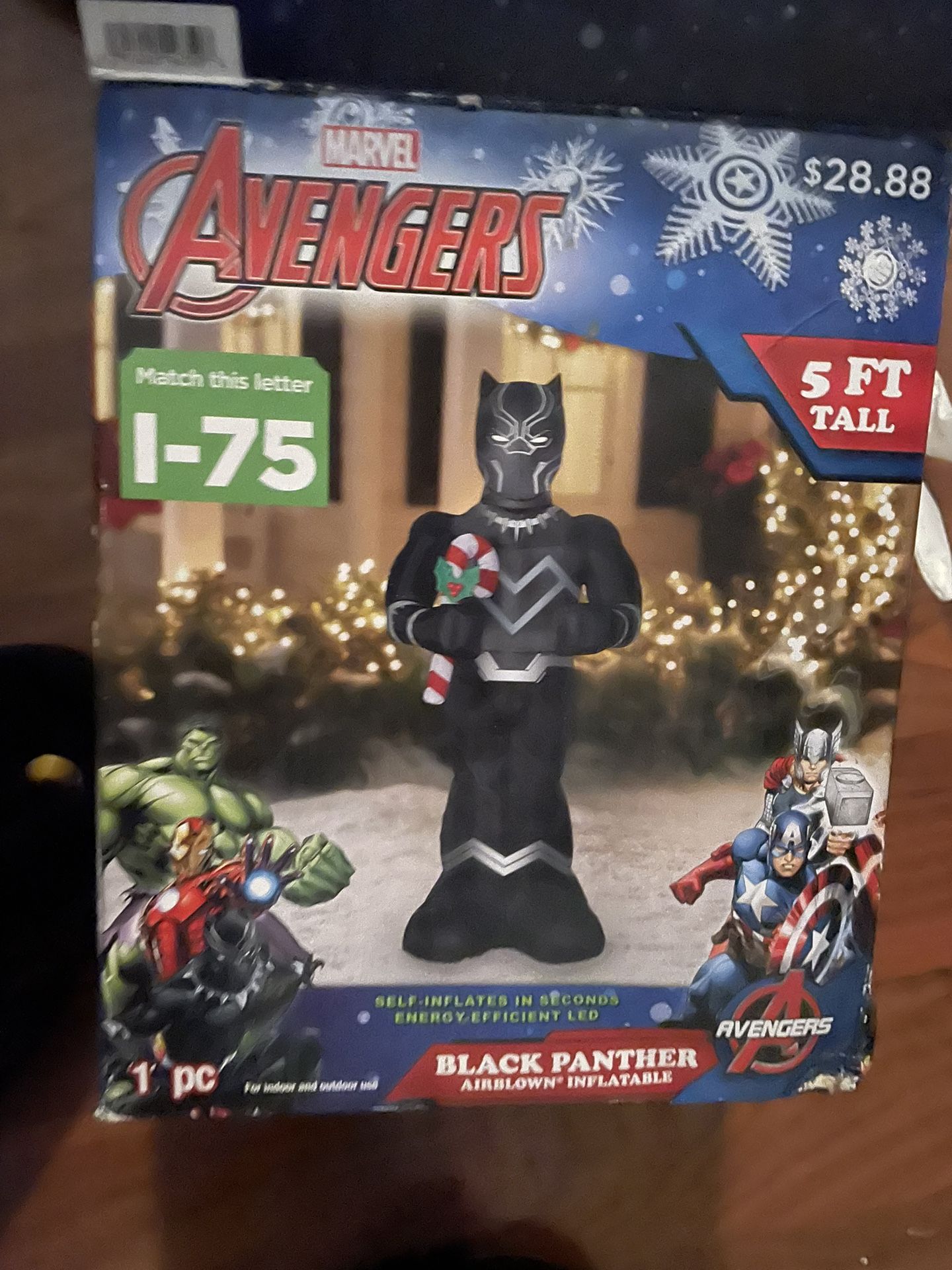 Christmas Yard Blow UPS