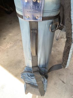 Golf bag and clubs