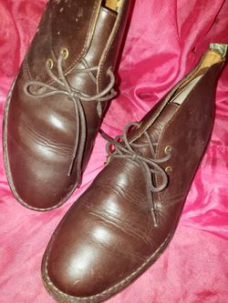 Ralph Laurens Men's Leather Boot ' Chukka'