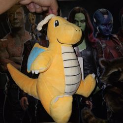 Dragonite Pokemon Plushie 10" Meet By Sunrise Library 
