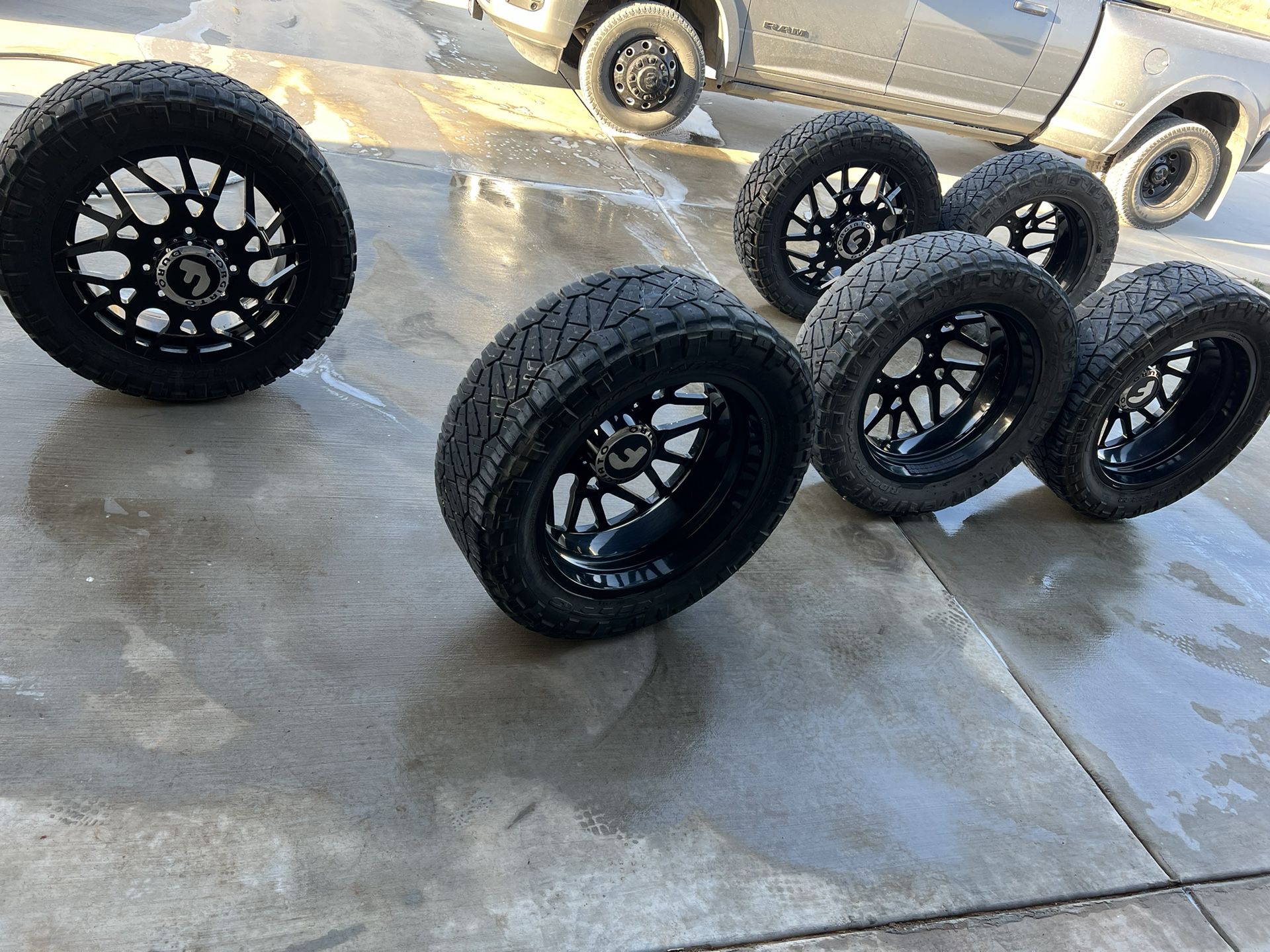 Forgiato Dually Wheels For RAM And Ford 