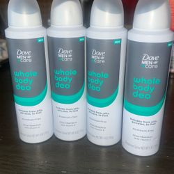 Dove.  Deodorant.   5 each.  