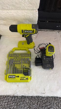 Drill set drill charger drill bits
