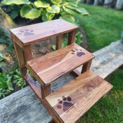 Wooden Dog Stairs