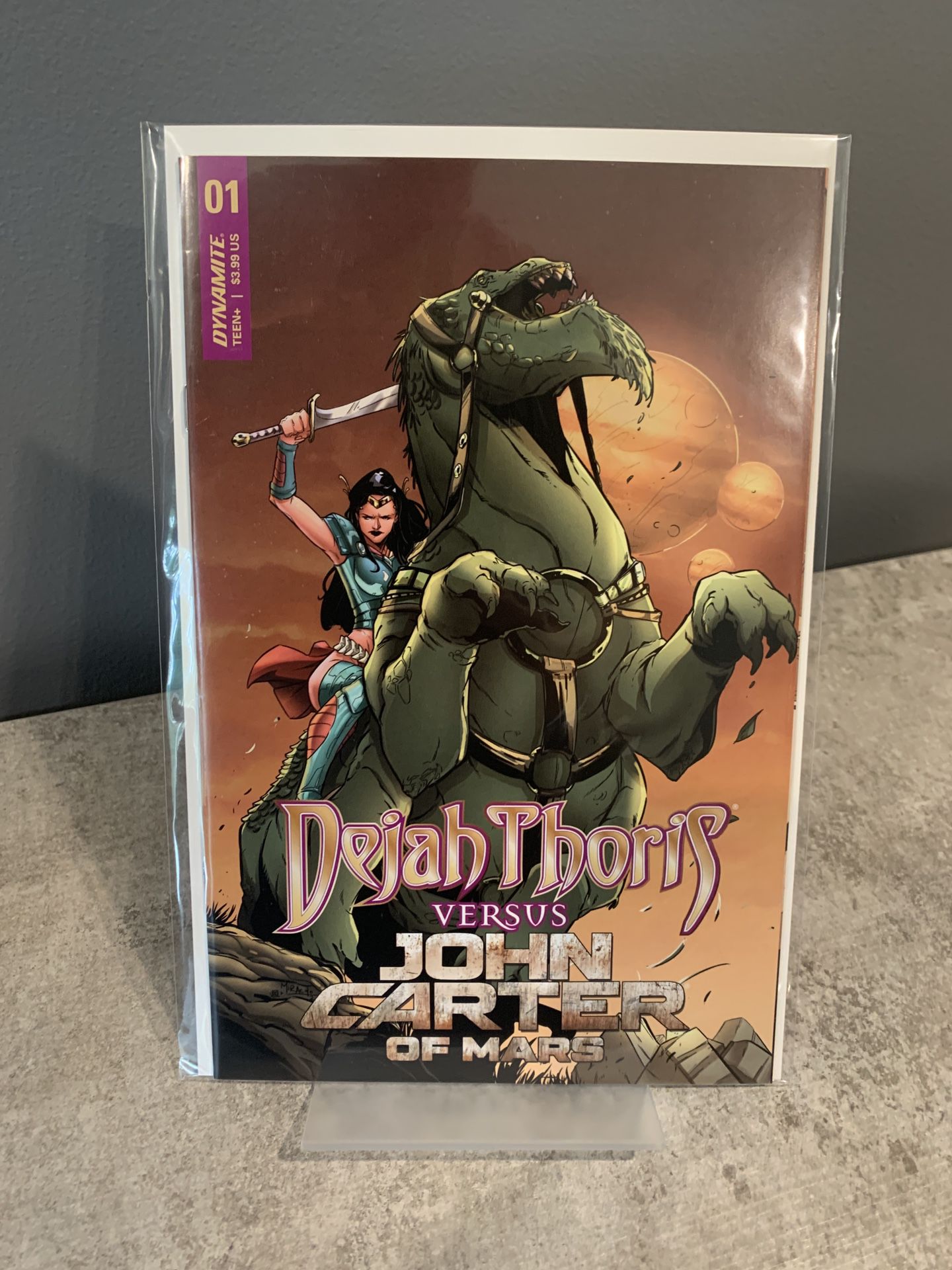Dejah Thoris Versus John Carter #1 (Dynamite Entertainment, 2021) Miracolo Variant Cover