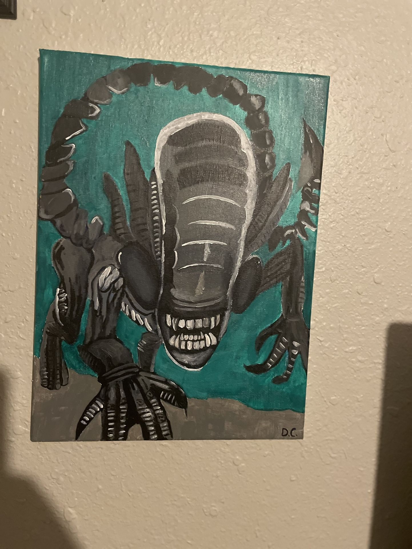 Alien Movie Painting