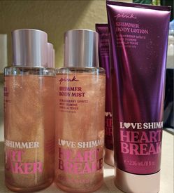 Victoria Secret and Pink body sprays and lotions!!