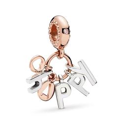 Pandora "Happy" Letter Charm