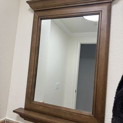Wood Frame Mirror
