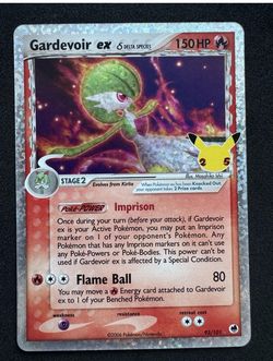 Gardevoir EX Delta Species celebrations