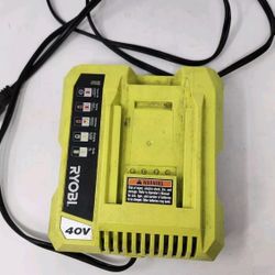 RYOBI 40V Lithium-Ion Rapid Battery Charger OP401 Genuine Faster Charging 