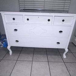 Vintage wooden dresser