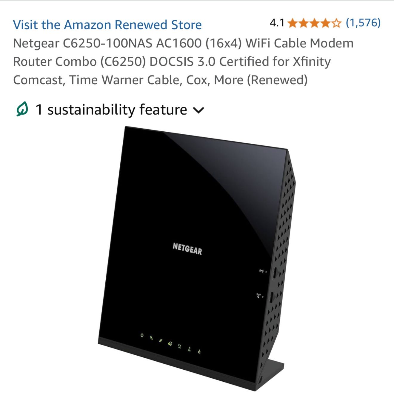 Netgear Ac 1900 5 Router And Cable Módem