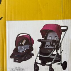 Pink Stroller w/ Car Seat New