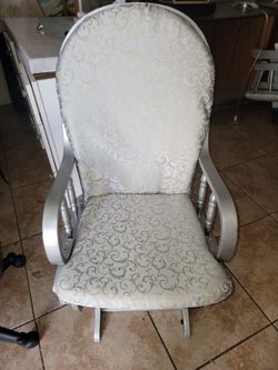 Rocking Chair and footstool