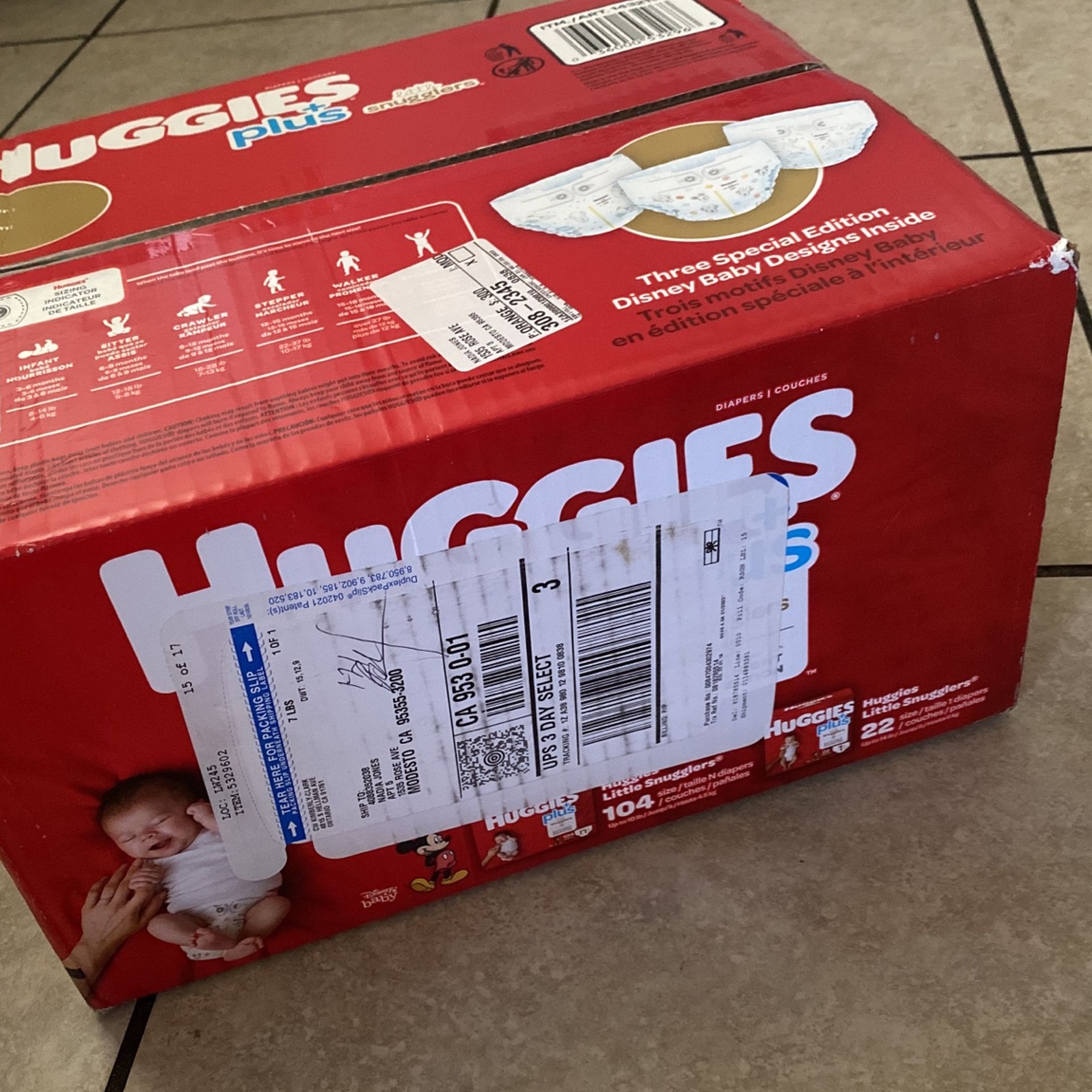 Huggies Plus newborn 
