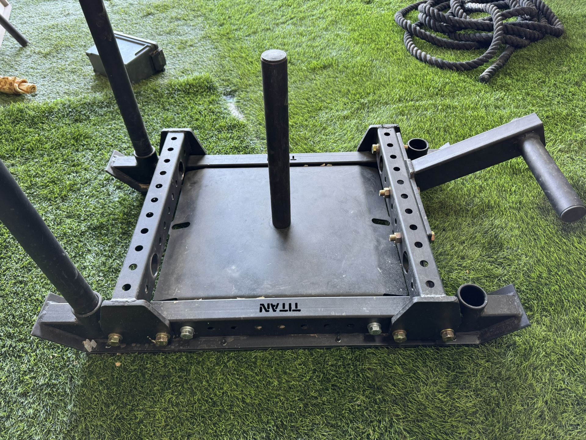 Titan Fitness Pro Core Sled With Attachments
