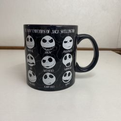 Large Coffee Mug Halloween. The Many Emotions Of Jack Skellington  New.