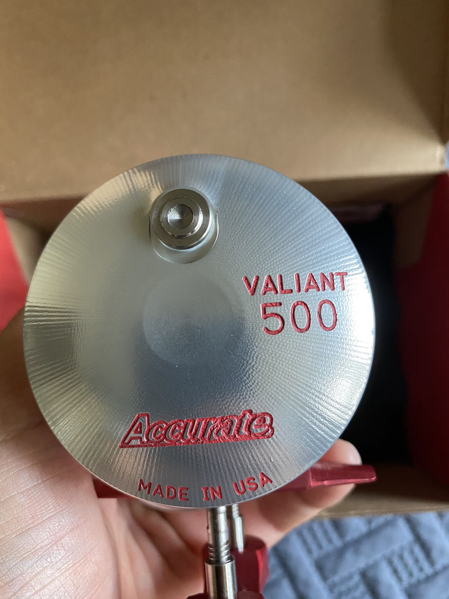 Fishing. Reel. Accurate valiant 500