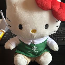 Hello Kitty, & Starbucks Plush