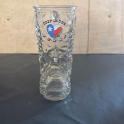 Deep In The Heart Of Texas Boot Mug