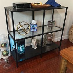 Glass Bookshelf Shelving