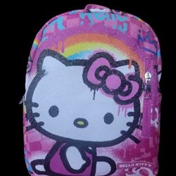 Hello Kitty Pink Graffiti Mini Backpack