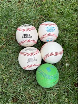T-ball soft baseballs